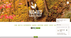 Desktop Screenshot of nicheslandtrust.org